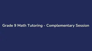 Grade 9 iRainbow Tutoring