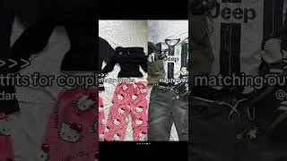 matching outfits for couples pr. 18 💞 #matchingoutfits #shorts #tiktok #streetoutfit