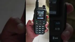 Baofeng BF-21 Pro obteniendo frecuencia de otro radio en segundos.