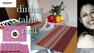 DINING TABLE MAT / dining table cover