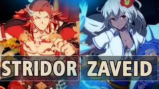 GBVSR:🔥STridor (Wilnas) Vs Zaveid (Zooey Arbitrator of the Shore)🔥| High Level Gameplay.