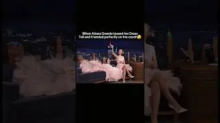 Ariana Grande tossed her Dress on the couch so effortlessly😮&zwj;💨