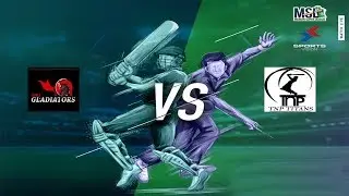 Match 14 - Gigi Gladiators vs TNP Titans - Karachi Kings Memon Super League Season#4