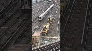 R142A (4) Train Enters Westchester Yard Storage Track