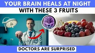 Seniors: Top 3 Fruits That Repair Brain Cells and Memory While You Sleep