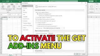 How to Activate the Get Add-ins Menu in Excel | Step-by-Step Tutorial!