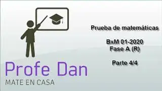 Bachillerato por Madurez 2020 | Convocatoria 1 - Fase A (R) | Ejercicios 49 - 60