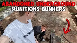 Urban Exploring: Abandoned Underground Munitions Factory