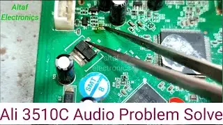 HD receiver Ali3510C audio problem solve Urdu Hindi Altaf Electronics