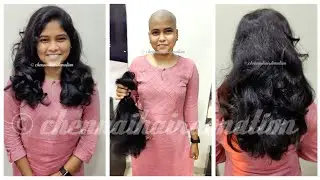 Indian Girl Headshave at Salon | Chennai Hair Donation | Mottai | Bald is Beautiful