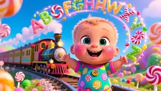 Baby&rsquo;s Candy Train Chase 🍬🚂 Fun Sweet Adventure Song for Kids | Nursery Rhyme