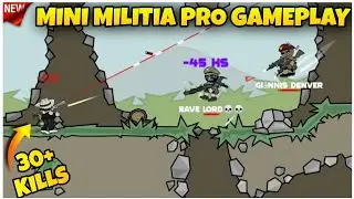 DAY-181 | Mini Militia Pro Gameplay 🔥#minimilitiaclassic #minimilitiamodmenu #minimilitia #gaming
