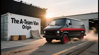 The A-Team Van Origin: The Black-And-Red Road Warrior