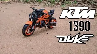 how to make Paper KTM 1390 super duke bike