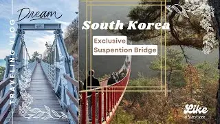 Exclusive Suspension Bridge South Korea❣|#seoulbeauty #asiancountry #discoverseoul #seouladventures