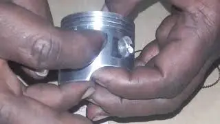 पिस्टन रिंग लगाए कंपनी स्टाइल में | Piston ring lagaye companey style me.