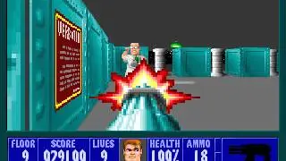 Wolfenstein 3D - E2F9 (I Am Death Incarnate!, 100% Kills, 100% Secrets)