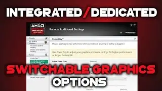 КАК НАСТРОИТЬ ПЕРЕКЛЮЧАЕМУЮ ГРАФИКУ AMD В Radeon Software Crimson
