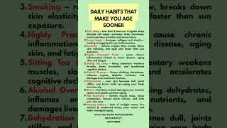10 Daily Habits That Are Making You Age Faster