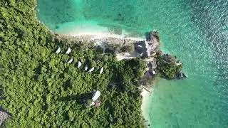 Chumbe Island Aerial Drone Video
