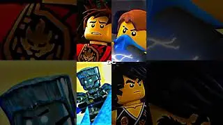 Kai vs Jay vs Zane vs Cole All Forms #whoisstrongest #ninjago #viral