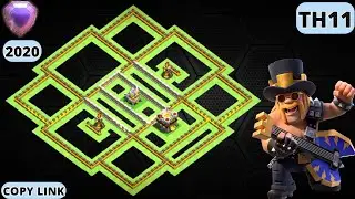 NEW BEST TH11 TROPHY BASE 2020 WITH COPY LINK AND REPLAYS||TOWN HALL 11 TROPHY BASE||CLASH OF CLANS
