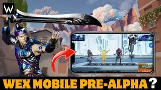 Wex Mobile Pre Alpha Eppudu Vastundi? 🔥 | Indian 5v5 Mobile Game | Rockstar XPlayz 