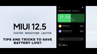 TIPS AND TRICKS | MIUI 12.5 BATTERY OPTIMIZATION | FT. POCO X3 PRO