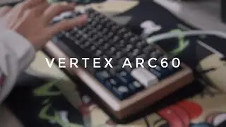 Vertex arc60 | SWK Catmint | GMK Norse base + Novel #soundtest #mechanicalkeyboard #gmknovels