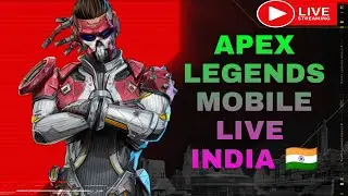 🔴LIVE -Apex Legends Mobile India New Season Ranked Match LIVESTREAM ! Amarjigaming