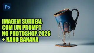 Como Criar Imagem Surreal no Photoshop 2026 com Nano Banana (Passo a Passo)