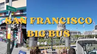 San Francisco Big Bus 🚌 Full Tour | Golden Gate Bridge, Place of Fine Arts & Pier 39