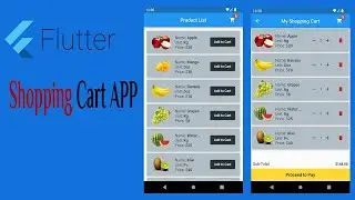 39- Flutter Shopping Cart APP Part 3