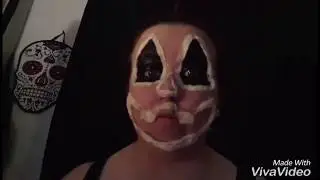 Carved Pumpkin Face sfx makeup
