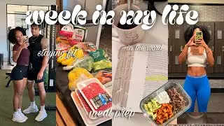 week in my life : creating better habits, meal prepping , week of workouts + beauty room update
