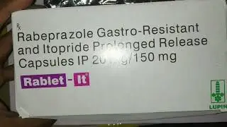 Rablet it capsules|rabeprazole and itopride capsules