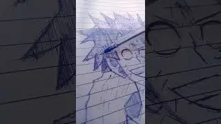 draw ] monkey 😣D Luffy #from #anime #animedrawing #animestyle #art