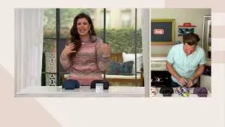 Lug Eyeglass Holder & Mini Pill Case-Bobsled XL/ChooChooMini on QVC