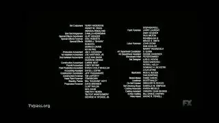 Fight Club (1999) end credits (FX live channel)