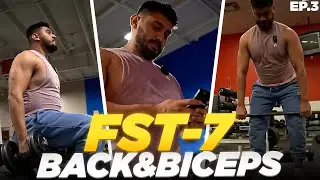 Winter Bulking |  Hany Rambod Destroyed  My Biceps | FST7 Back And Bicpes EP.3 Vlog