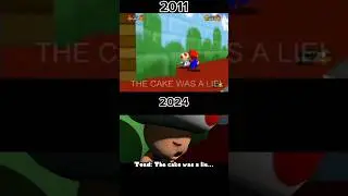 THE CAKE WAS A LIE #smg4 #smg4mario #mario #shorts