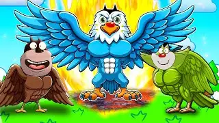 Roblox Oggy Become Supreme Bird's Leader In Birds World With Jack