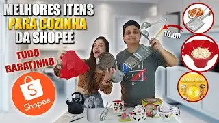 CHEGARAM MINHAS COMPRAS DA SHOPEE PARA CASA E COZINHA