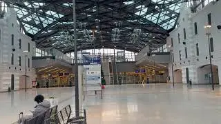 Inside the Lodz Fabryczna/Dentro la Estacion Fabryczna Lodz
