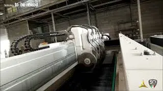 Ligne de débitage SIMEC avec scanner HD et flammeuse
