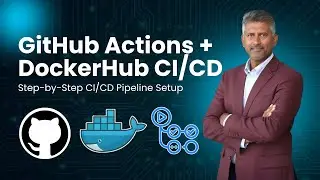 Build CI/CD Pipeline with GitHub Actions | Docker Image to DockerHub