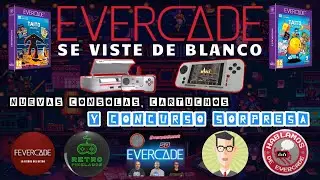 🎮 Evercade se viste de blanco: 👾 nuevos cartuchos de Taito, 🕹️ consolas retro y 🎁 concurso sorpresa