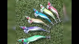 Squid Eging Lure &laquo;&nbsp;LES ROYALES&nbsp;&raquo; by @SandraSquid