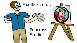 Fox flicks on... @PopCross: What if DISPATCH CHARACTERS Were KAIJU?! (Lore & Speedpaint)