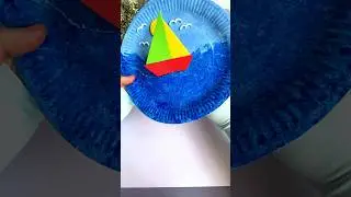 Sailing ship #activities#craft#easycraft#viral#easy#kidscraftwork#activitiesforkidsathome